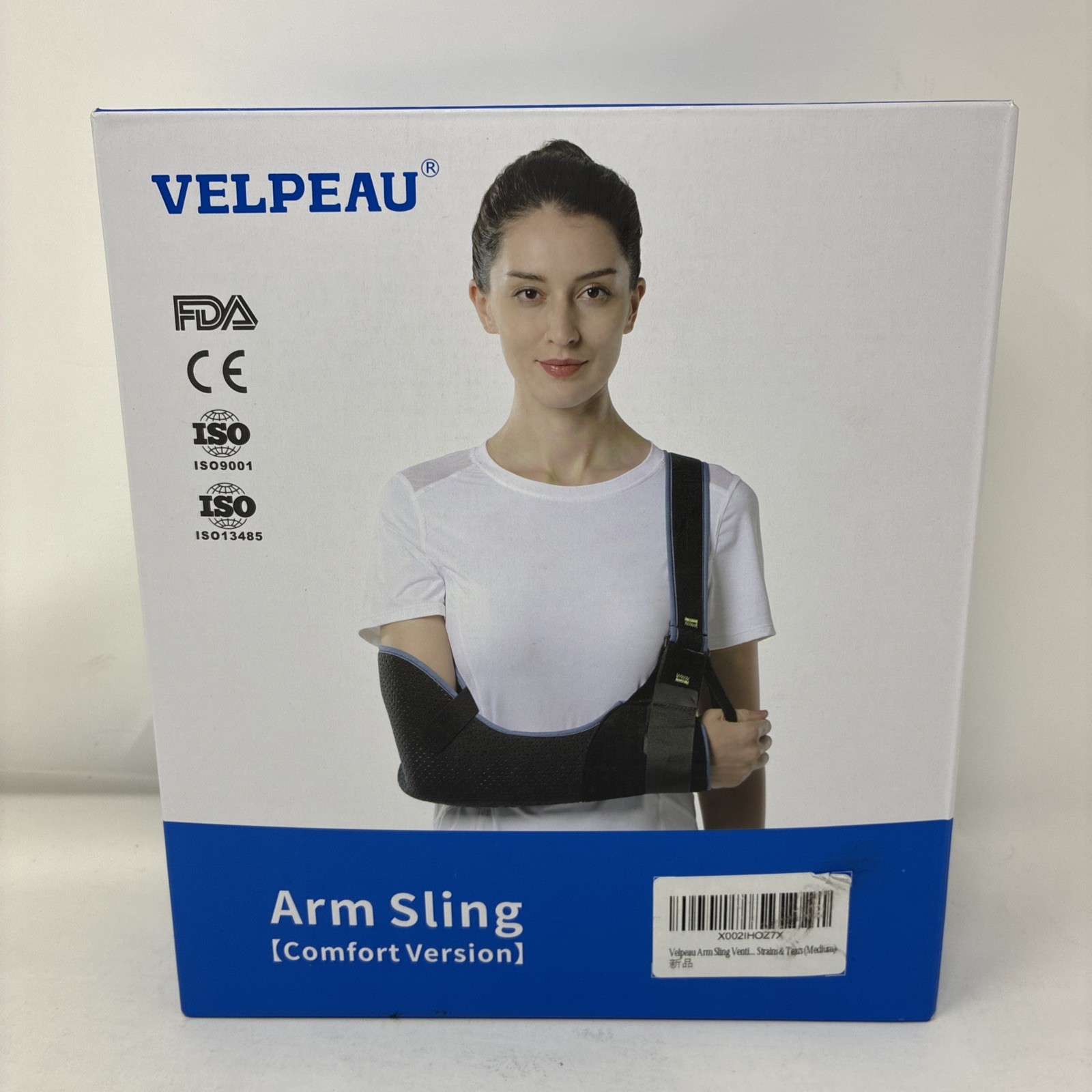 VELPEAU Arm Sling (Comfort Version) Medium VP0306-M Black