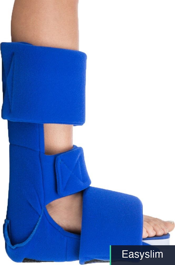 Plantar Fasciitis Night Splint Small Men’s 3-6 Women’s 4-6.5 Blue
