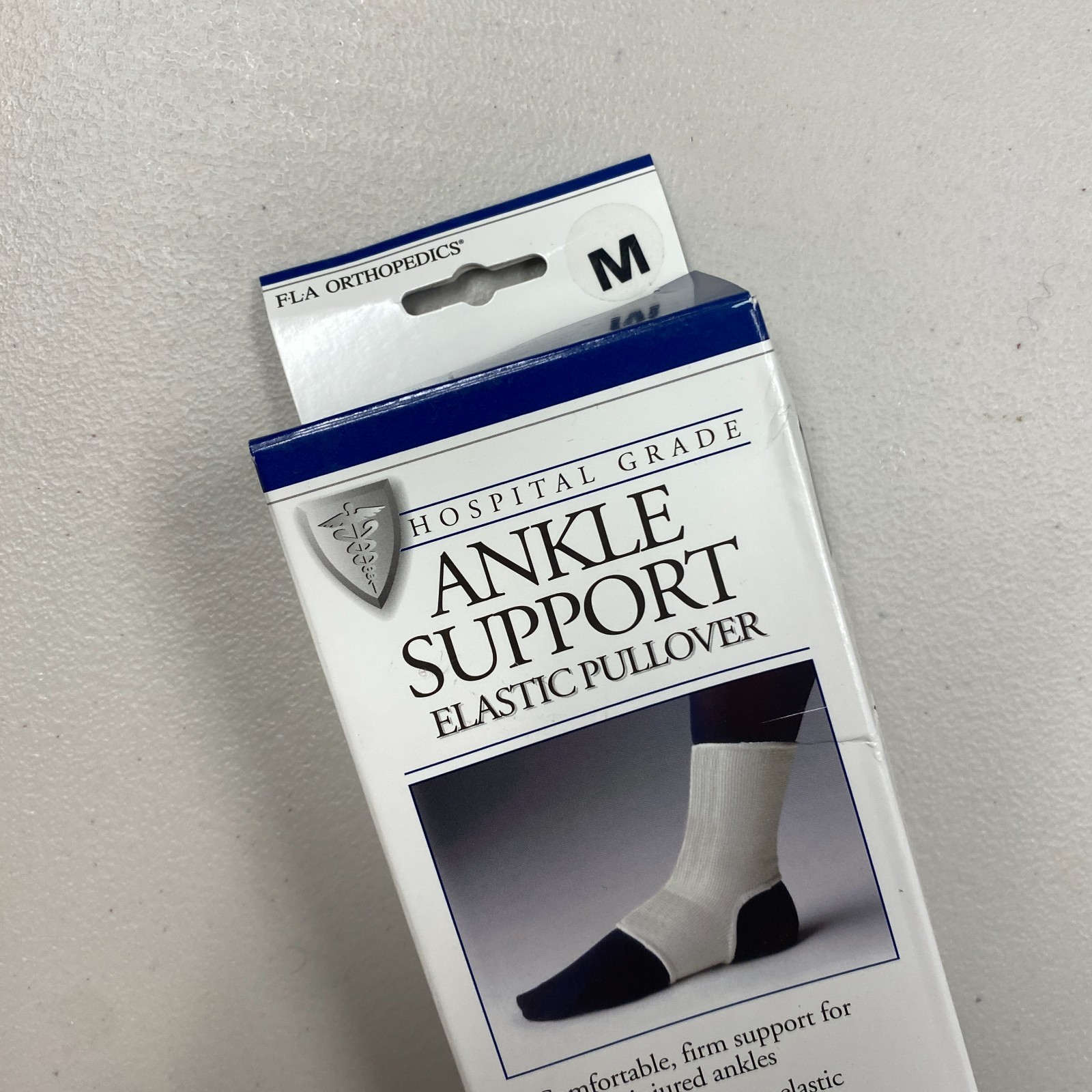 New FLA ORTHOPEDICS Ankle Support Elastic Pullover Hospital Grade Medium