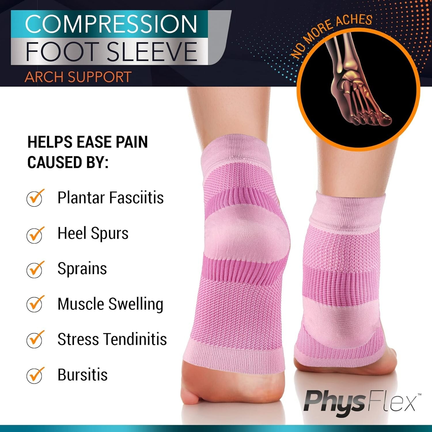 Calcetines de compresión para fascitis plantar para hombres y mujeres