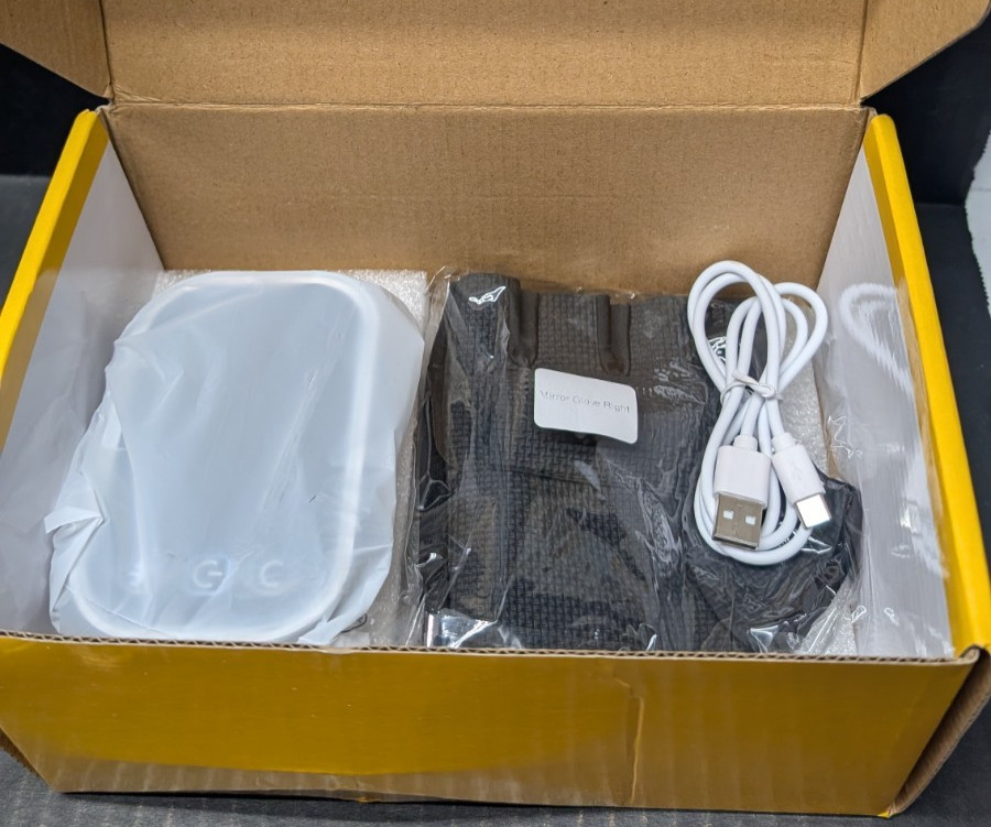 Hand Function Rehabilitation Device Training Glove Left Hand Large Open Box
