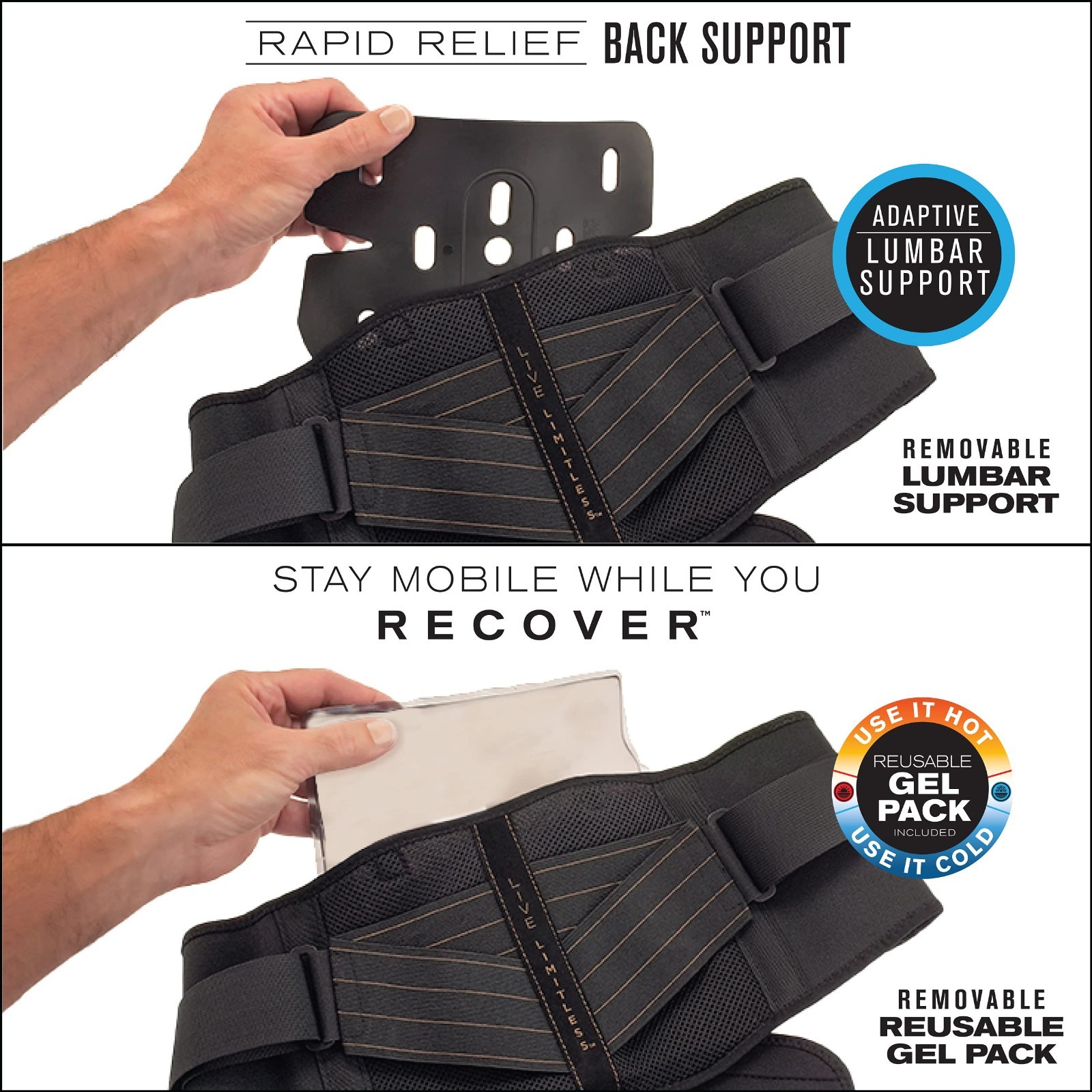 Unisex Copper Compression Rapid Support Sleeve – Pain Relief & Recovery Aid