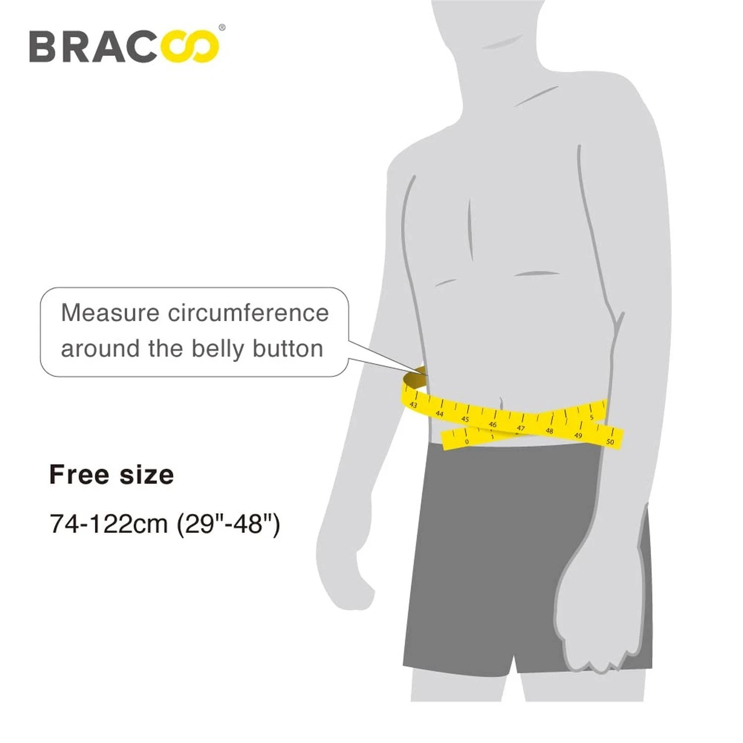 Bracoo Adjustable Back Brace, Back Pain Relief Support for Men and Women, Ide…
