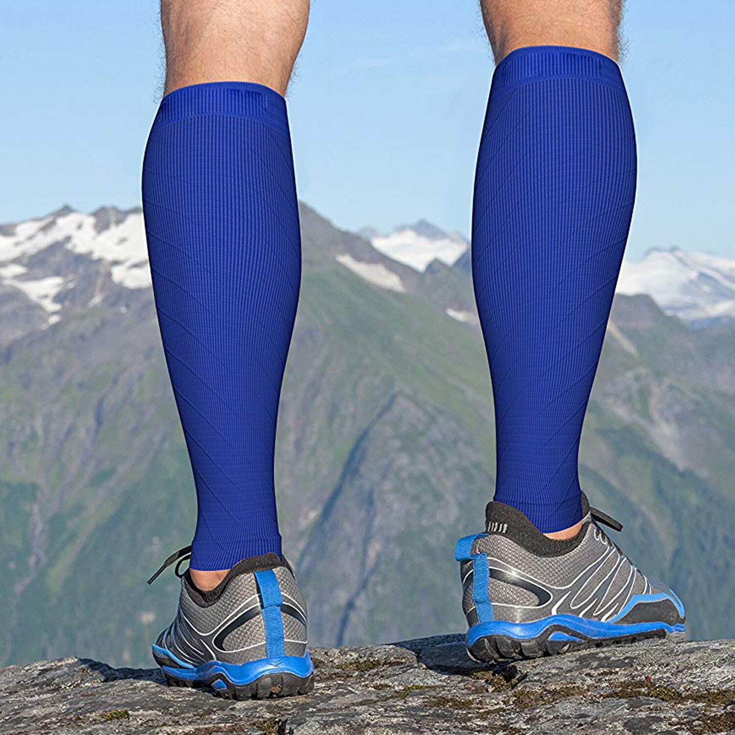 Compression Socks Calf Support Sleeve Leg Brace 20-30mmHg For Men Women Tennis