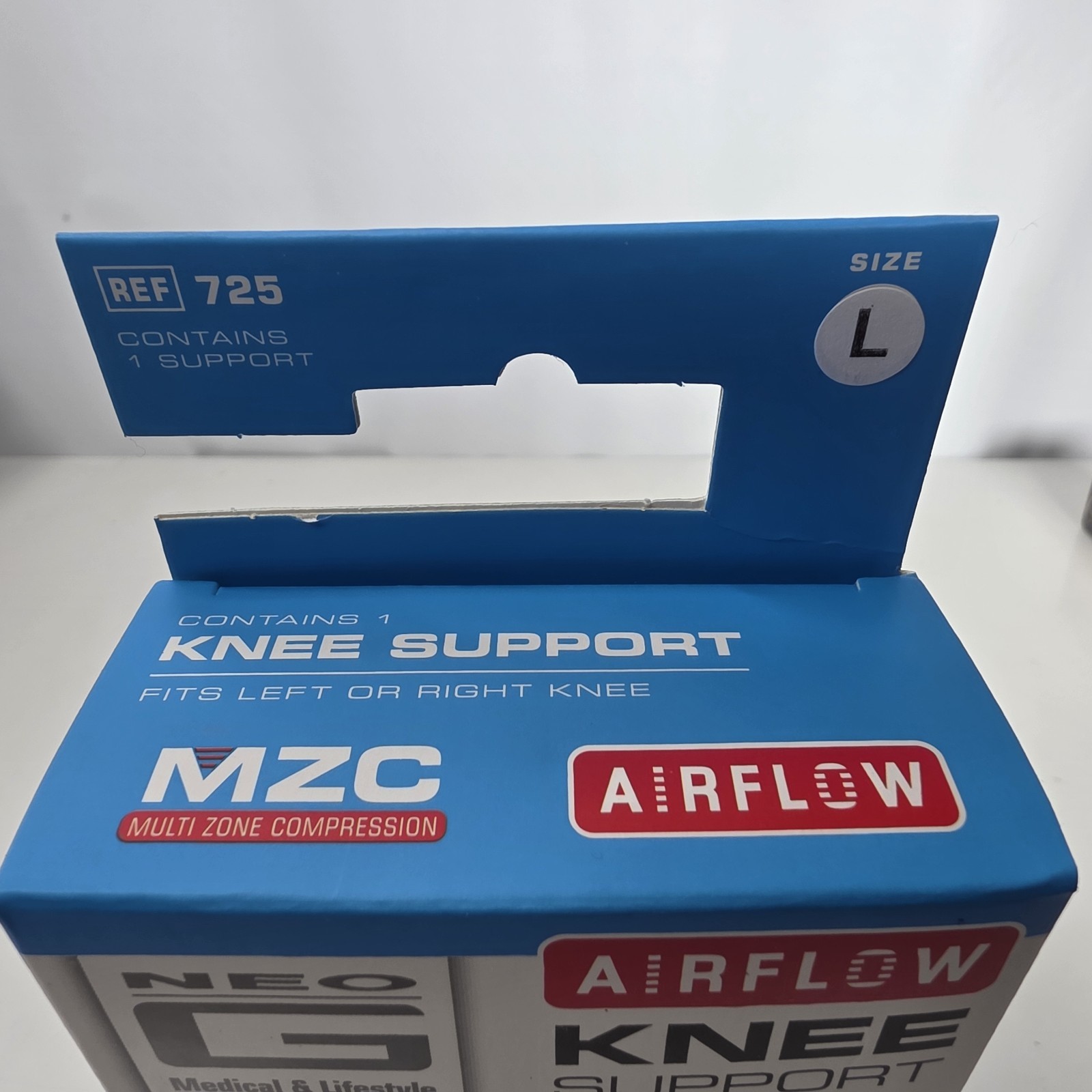 NEO G Airflow Knee Support Size LARGE. New.