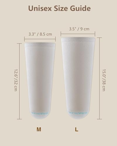 “Soft Elastic Cotton Amputee Socks for Prosthetic Stump Shrinkers – Extra Wide,