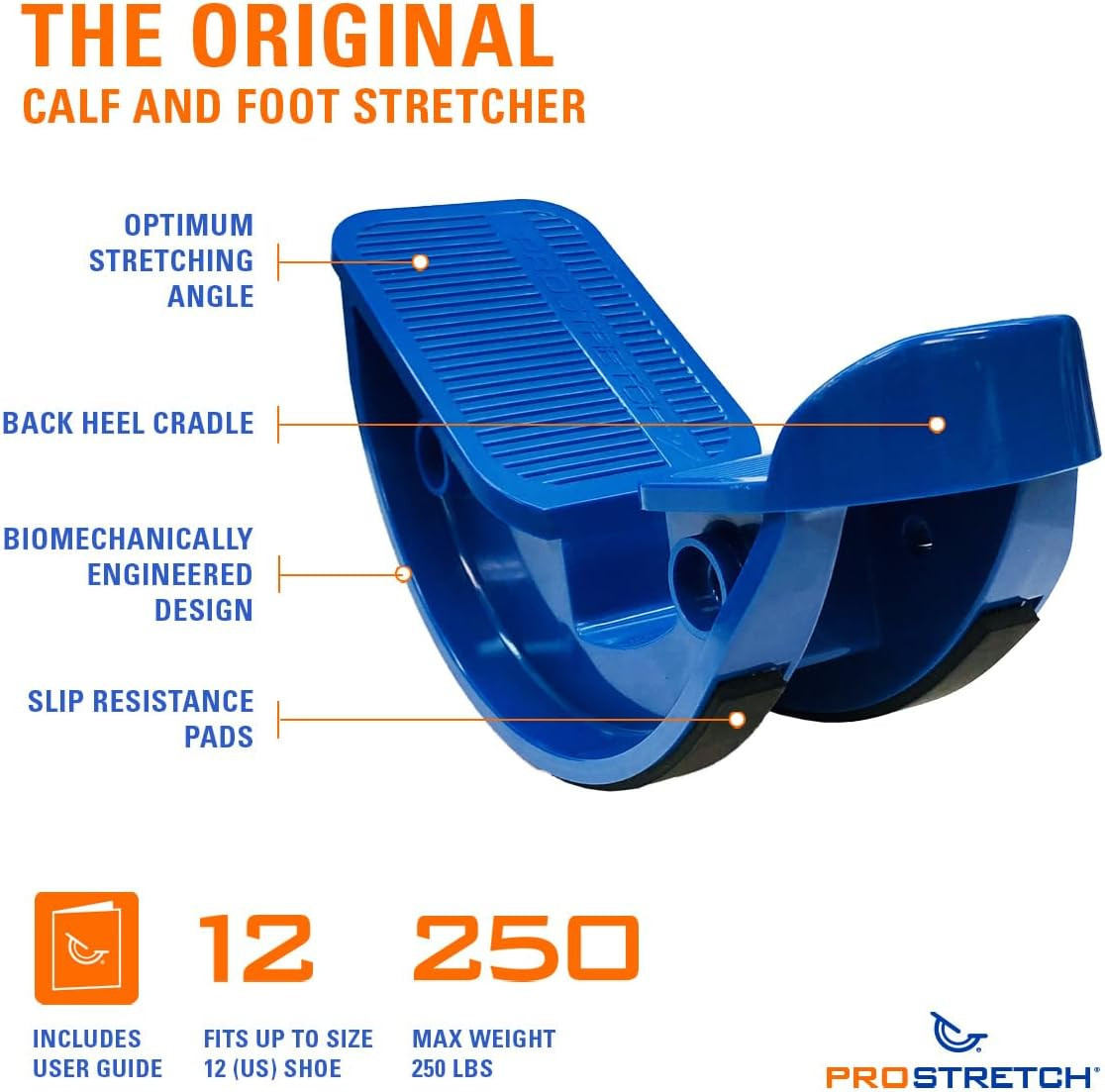 the Original Calf Stretcher and Foot Rocker for Plantar Fasciitis, Achilles Tend