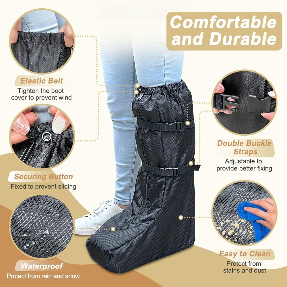 Walking Boot Cover Waterproof – for Medical Orthopedic Brace & Cast, Fractured