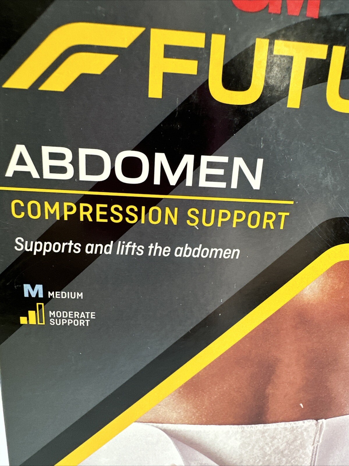 2 Packs 3M Abdominal Compression Support, Medium FUTURO