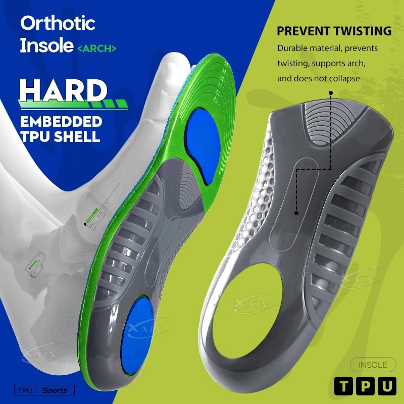 Arch Support Insole Orthotic Insoles Sports Shoe Insole Orthopedic Feet He