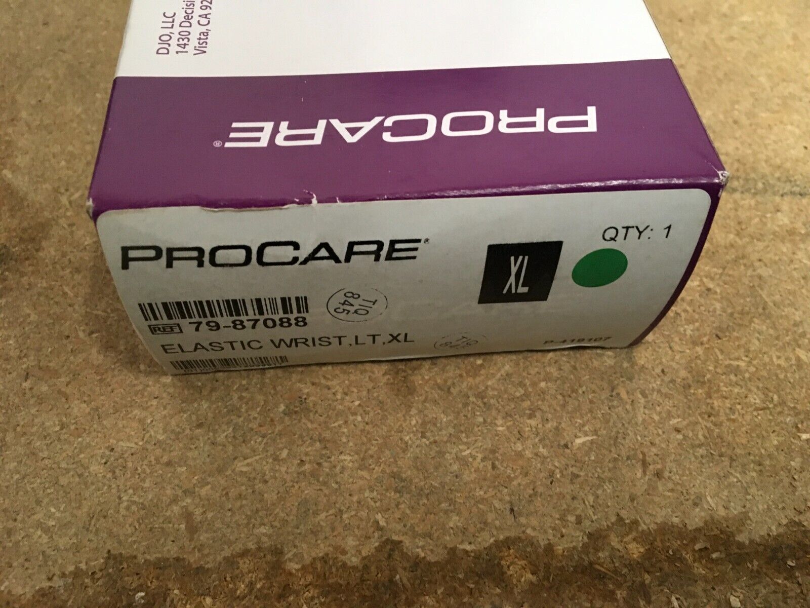 Procare 79-87088 Elastic Wrist, Left,XL