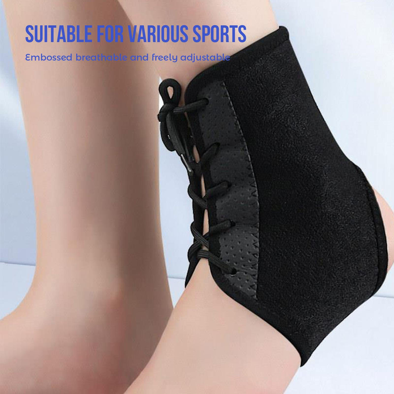 Ankle Support Compression Strap Achilles Tendon Brace Sprain Sports Stabilizer