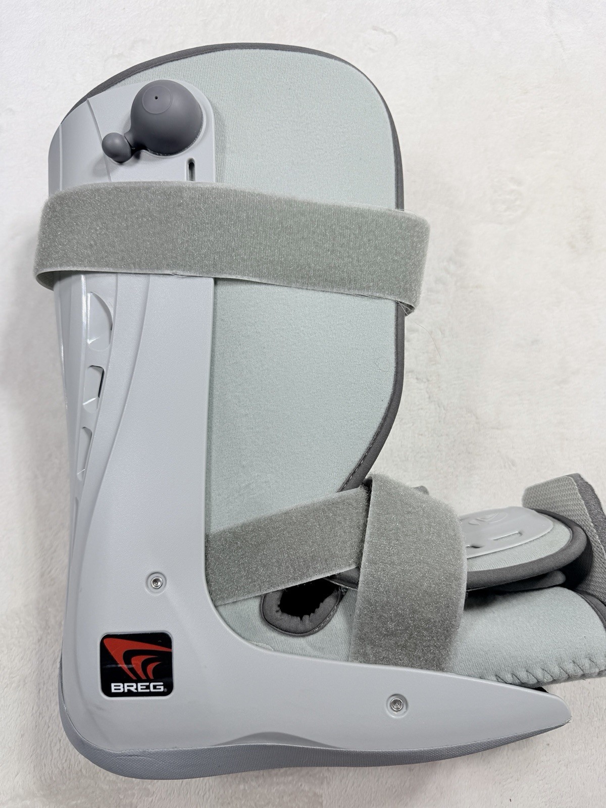 Breg Genesis 3 Strap Tall Walker Boot Medium M Gray Air Pneumatic BL515005