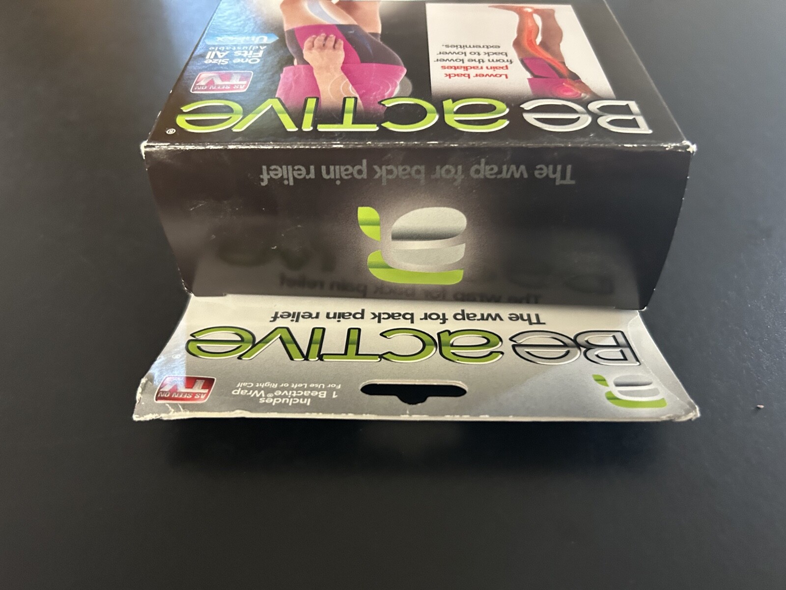 Be Active (As Seen On TV) The Wrap for Back Pain Relief Unisex One Size Fits All