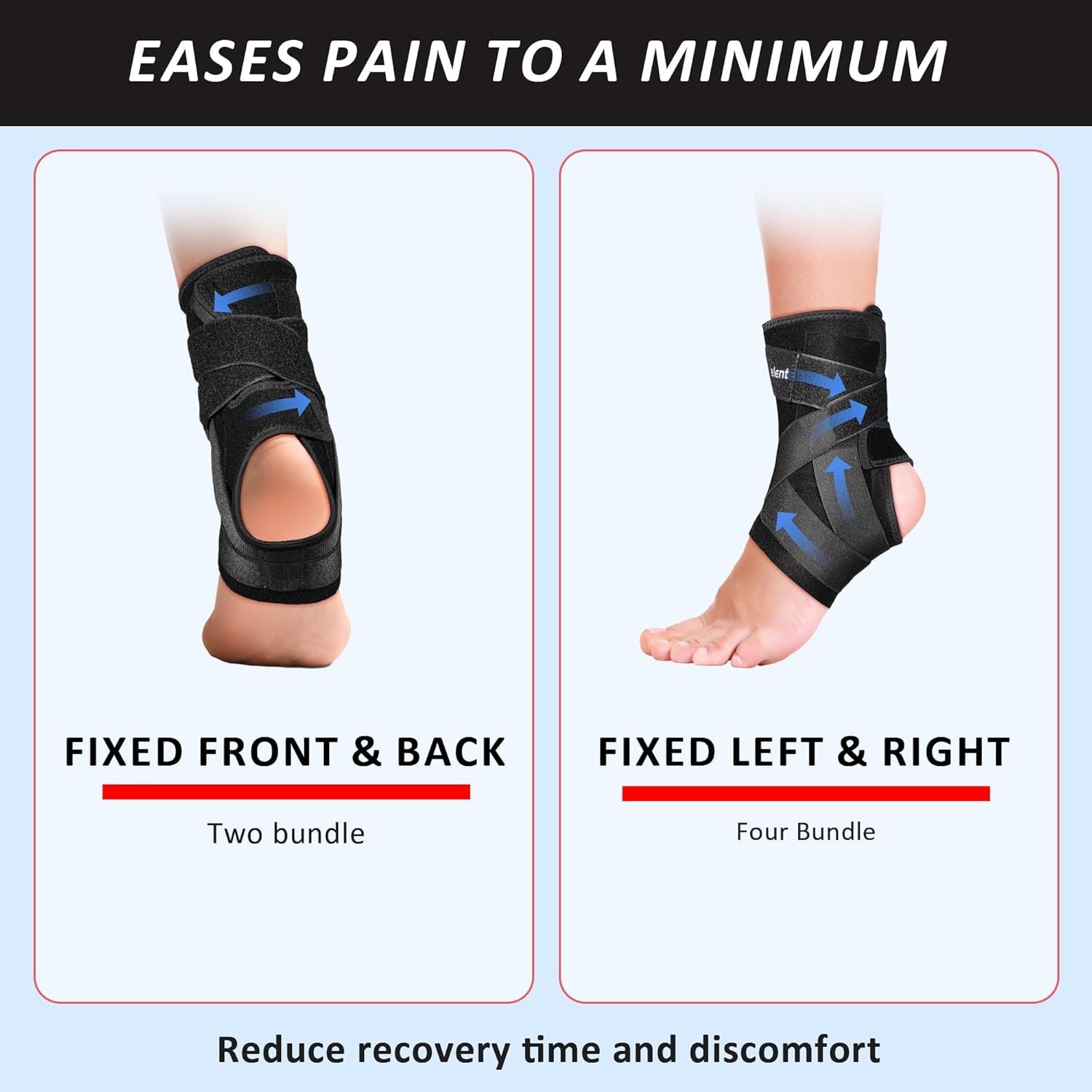 Lightweight and Adjustable Ankle Brace – Essential for Running & Volleyball