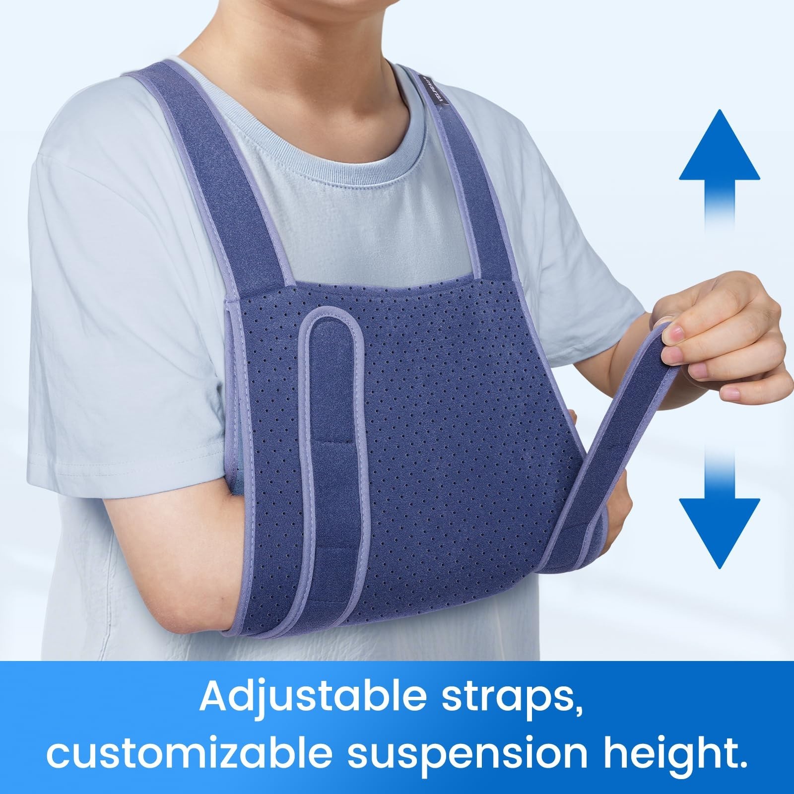 Soft Arm Sling for Kids – Shoulder Immobilizer for Rotator Cuff, Fracture, Dislo