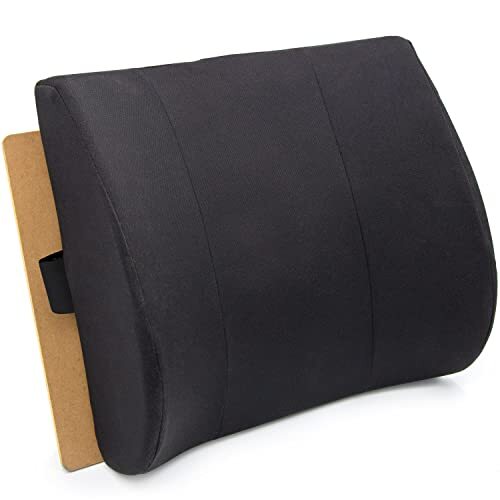 Lumbar Support Pillow For Chair Comfort Version Memory Foam Back Office And Car-