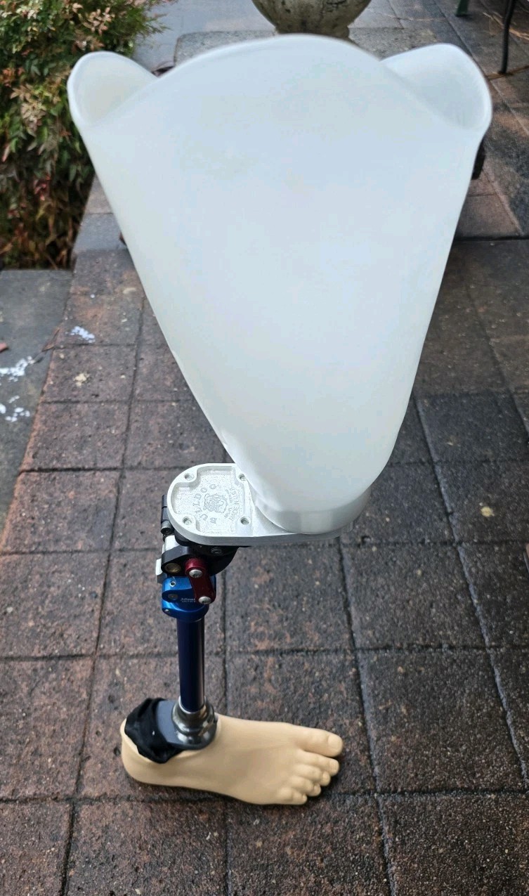 Fillauer Prosthetic Above The Knee Right Leg K2 Foot