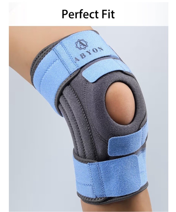 ABYON Knee Brace Men/Women 4 Meniscus Tear, ACL, Arthritis. Knee Support XXL NEW