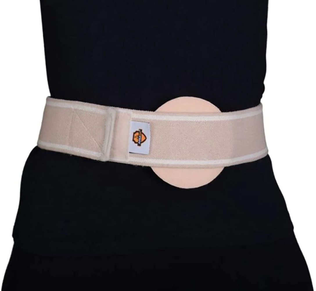 O – XXL Size Umbilical Truss Abdominal Hernia Support To Relief Abdominal Pain