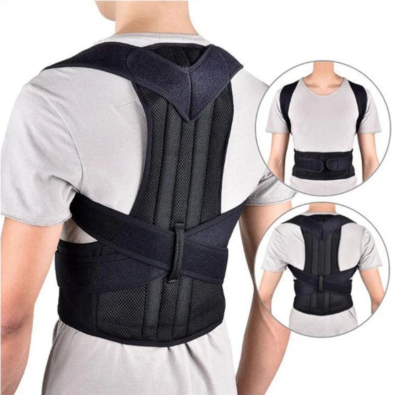 Back Posture Corrector Shoulder Straightener Brace Neck Spine Support Men Women