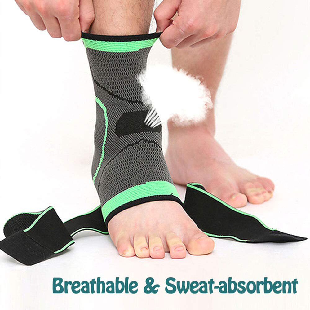 Adjustable Ankle Support Compression Strap Achilles Tendon Brace Sprain Sports 2