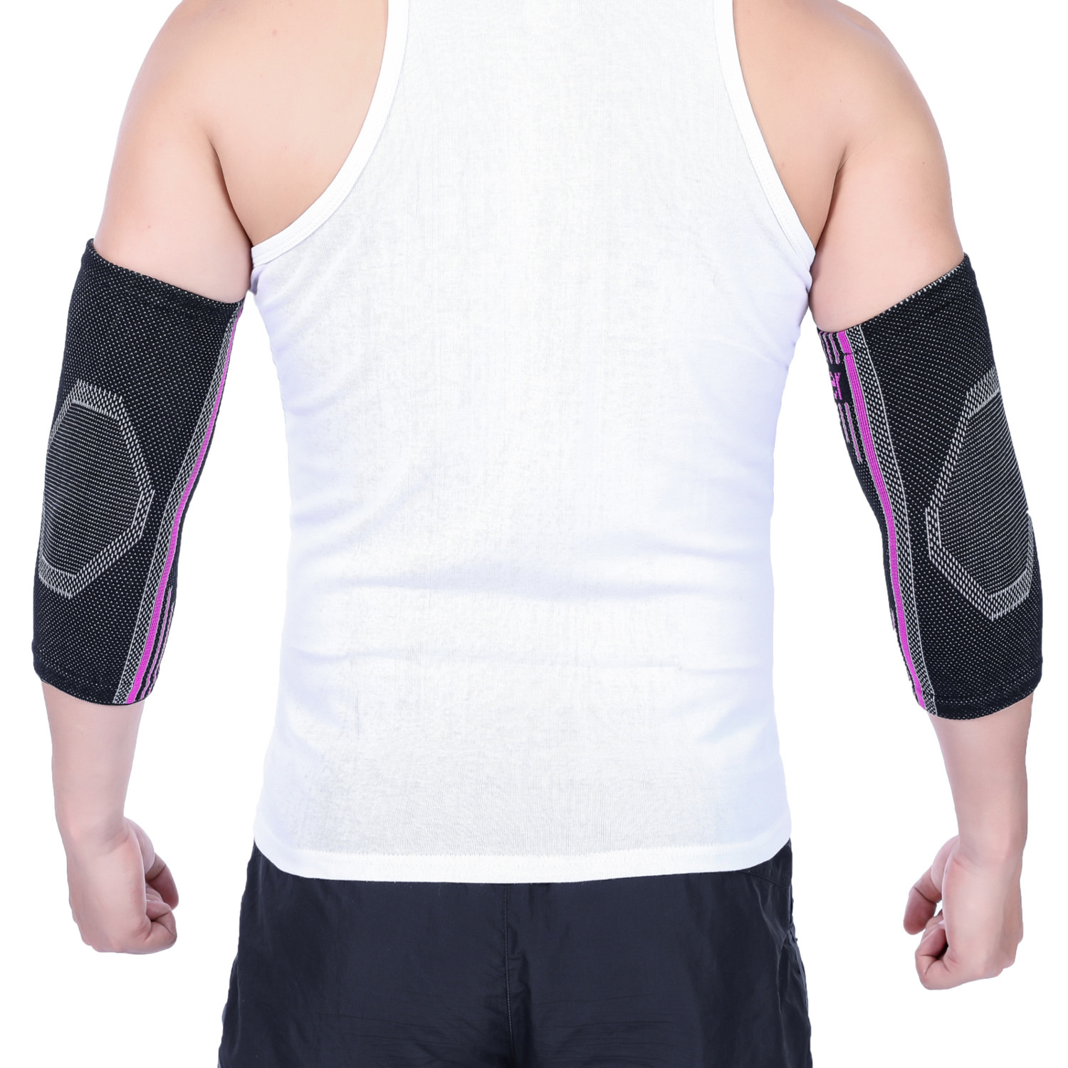 Doc Miller Unisex Elbow Compression Brace Sleeve Arm & Elbow Support Pain Relief