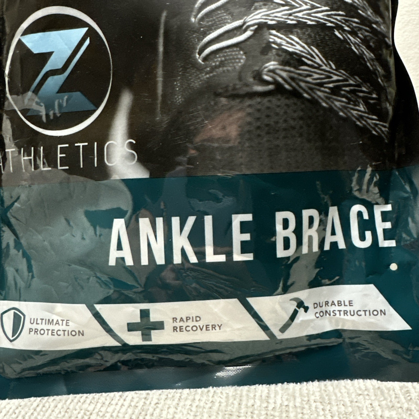 New Zenith Ankle Brace, Lace up Adjustable Support , Small, Injury, Running Ball