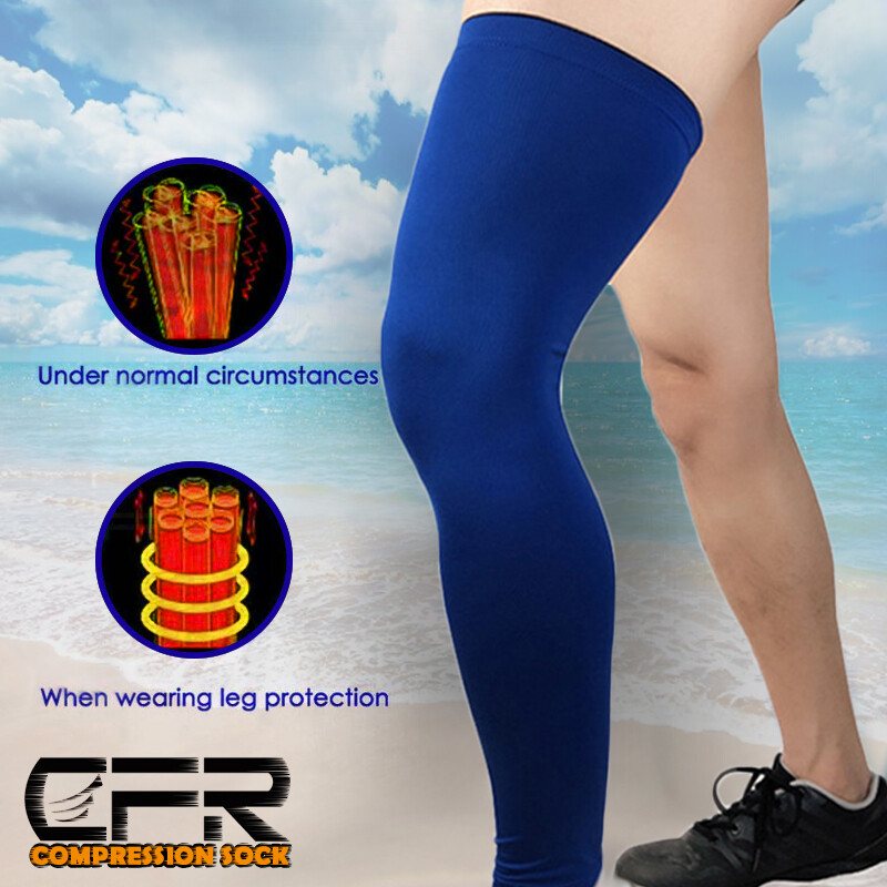 Compression Socks Leg Support Thigh Sleeve Knee High Stockings For Men Women US