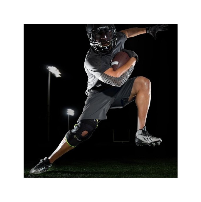 Donjoy Bilateral Hinged Knee Wrap for Joint Stabilization- Size S|M