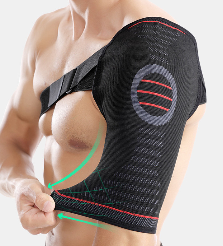 Adjustable Belt Sleeve Sprains Shoulder Brace Rotator Cuff Pain Relief Support