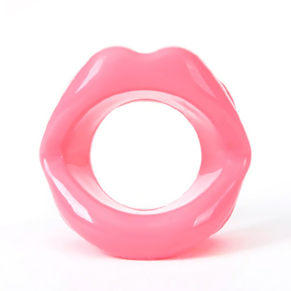 2x Silicone Rubber Smile Orthotics Oral MouthMuscleMassage Anti-Wrinkle Massager