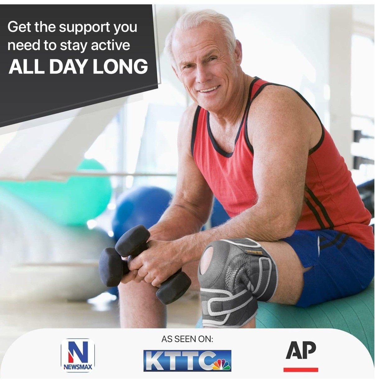 ELITE Knee Brace with Side Stabilizers & Patella Gel Pads for Maximum Knee Pain
