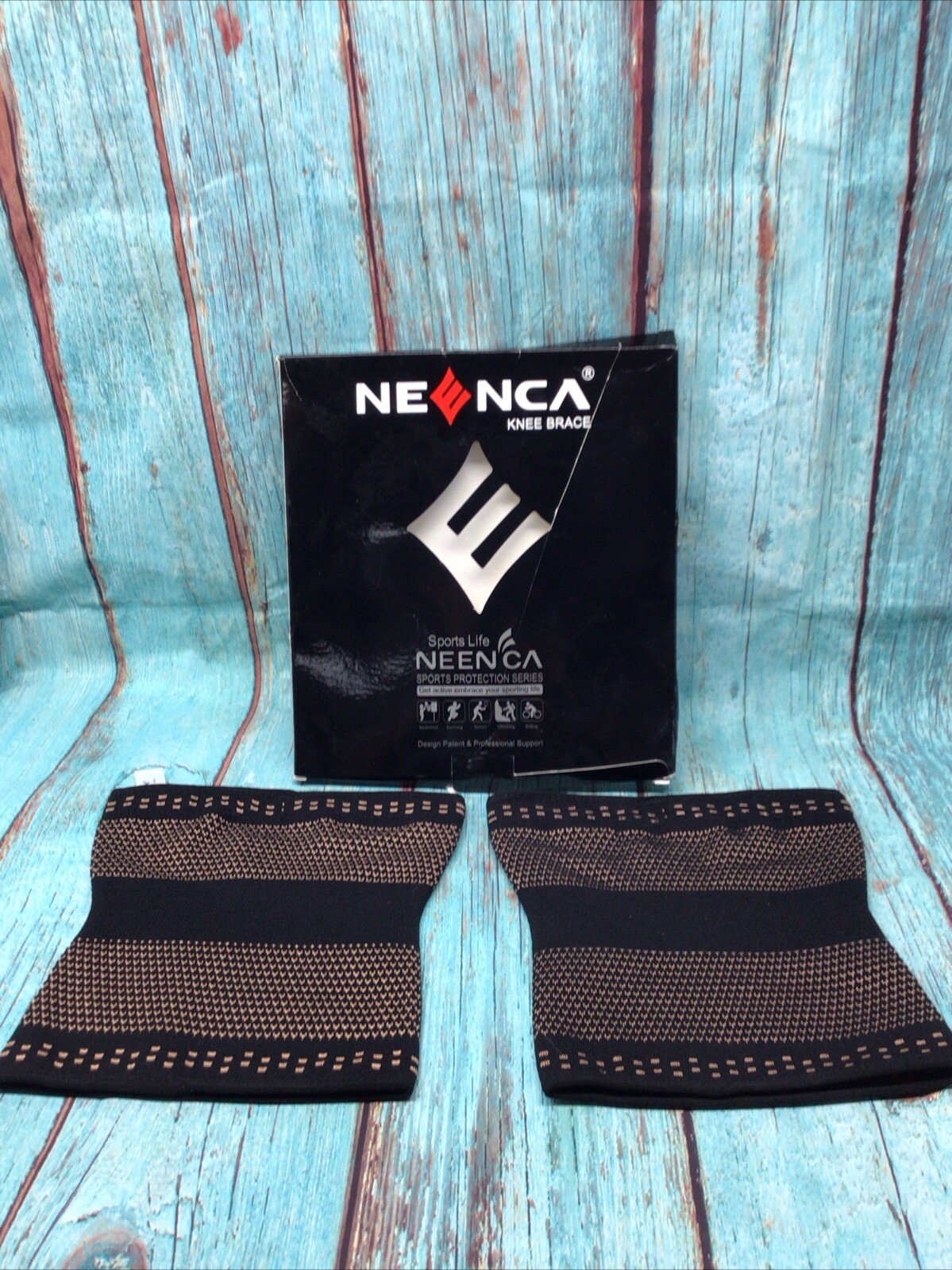 NEENCA Copper Knee Braces Sleeves for Knee Pain Relief – 6XL US- 2 Pack set.