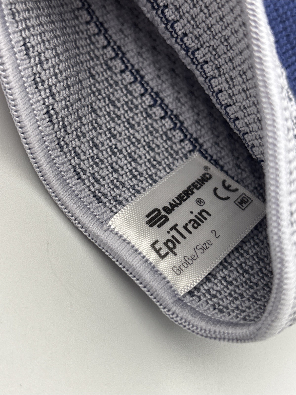 EPITRAIN ELBOW BRACE White/blue SIZE 2 BAUERFEIND made In Germany New Open Box