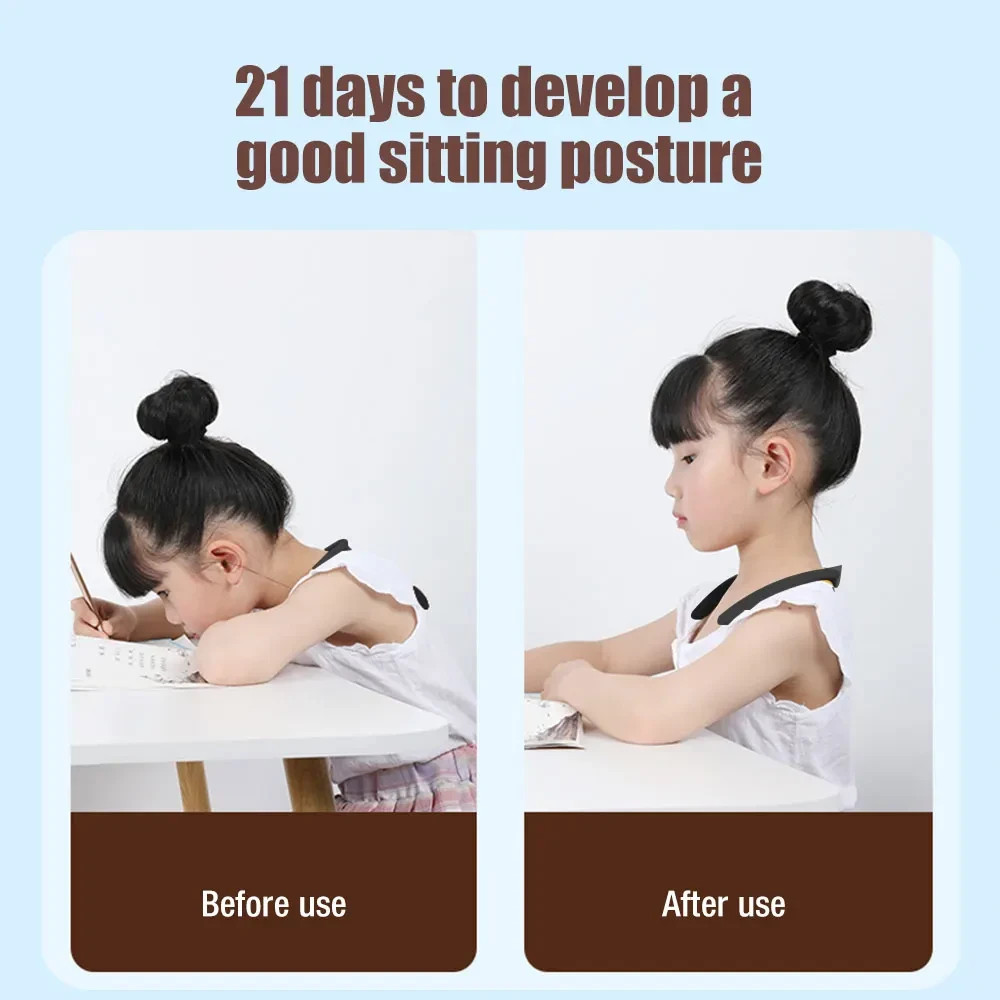 Smart Posture Corrector Vibration Reminder Back Neck Support Trainer