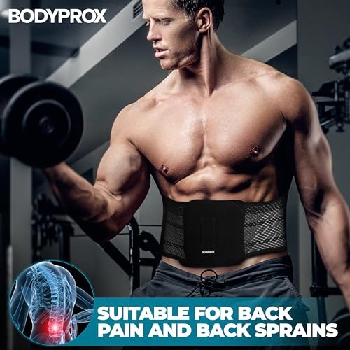 Breathable Back Brace, Back Support Brace for Men and Women. Medium