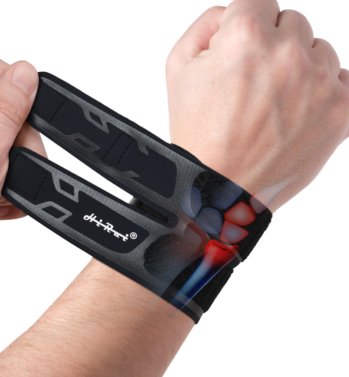 Wrist Brace Wrist Wrap for TFCC Tears, Ultra-thin Compression Wrist Strap Wri…