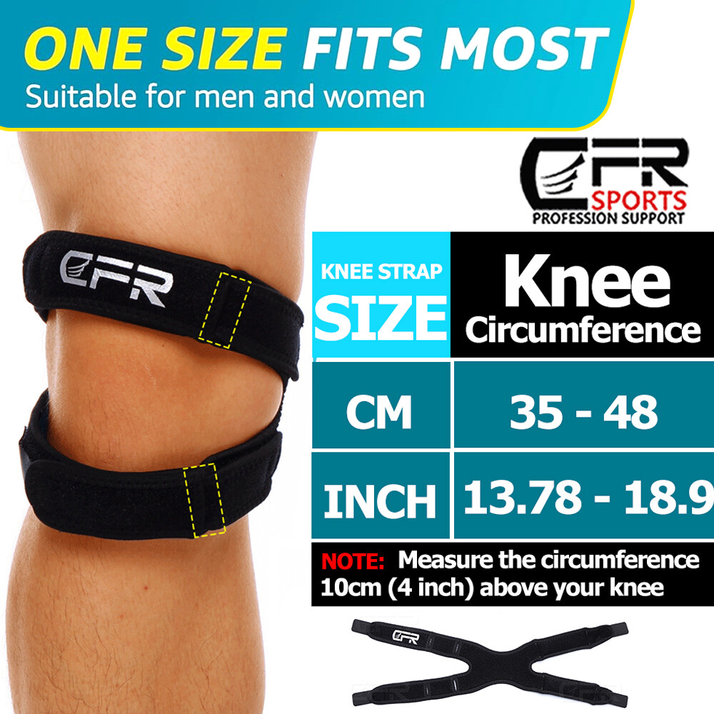 CFR Adjustable Compression Knee Support Brace Sports Joint Pain Injury Arthritis