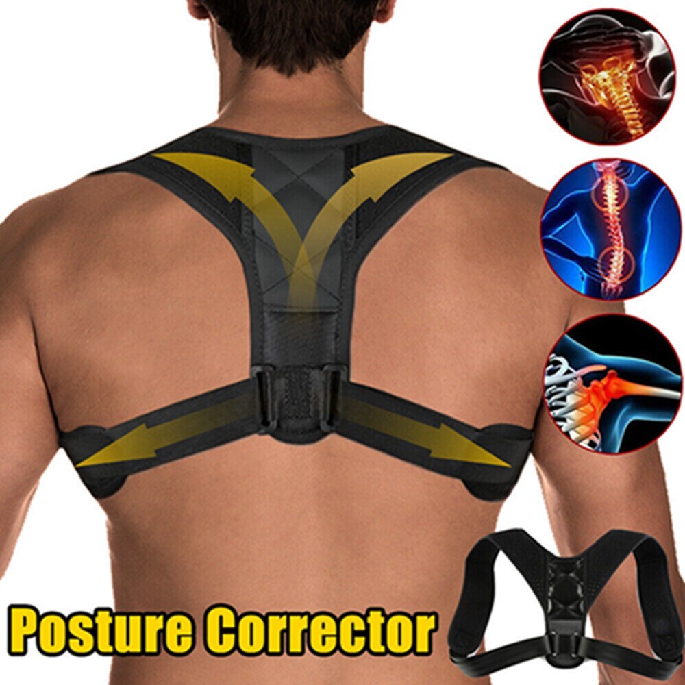 Upper Posture Corrector Back Brace for Unisex – Back Brace Size Medium, Large