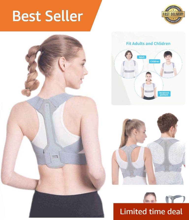 Posture Corrector for Men & Women – Adjustable Shoulder Posture Brace – Adjus…