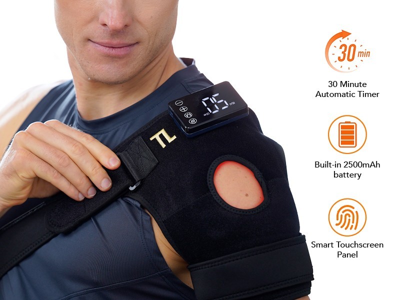 3-in-1 Red Light Knee Brace w/Heat – Knee Brace with Reduce Inflammation