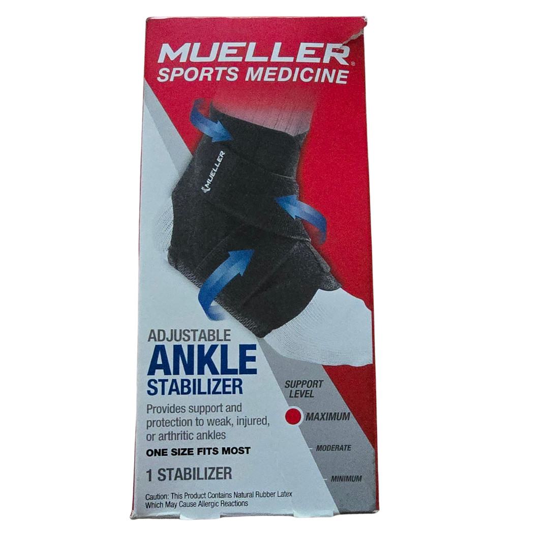 Mueller Sports Medicine Adjustable Left/Right Ankle Stabilizer Maximum Support