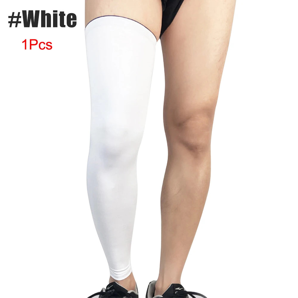 1Pcs Sports Compression Full Leg Sleeve – for Men and Women. Support for Knee, T