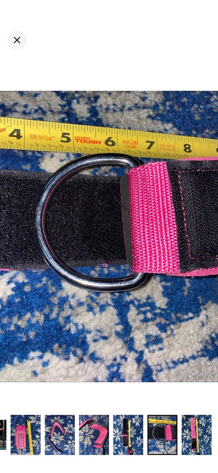 FITGIRL Ankle Strap for Cable Machine – Premium Padding and Comfort for Cable Ex