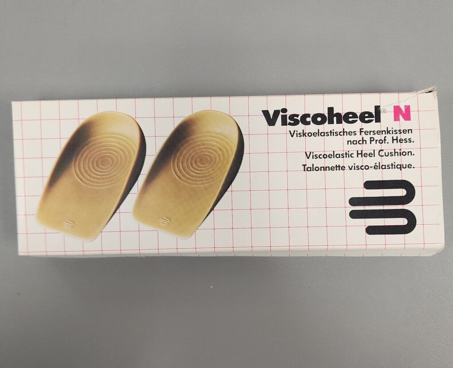 Bauerfeind ViscoHeel K PAIR of Heel Cushions – Multiple Sizes – New in Box