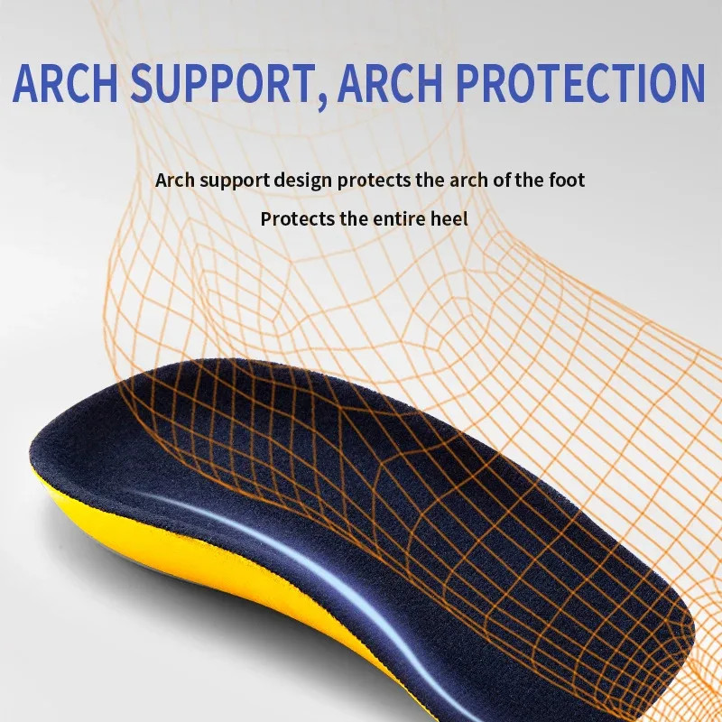 Half Orthopedic Insoles for Men Women Foot Heel Spurs Pain Cushion Foot Massager