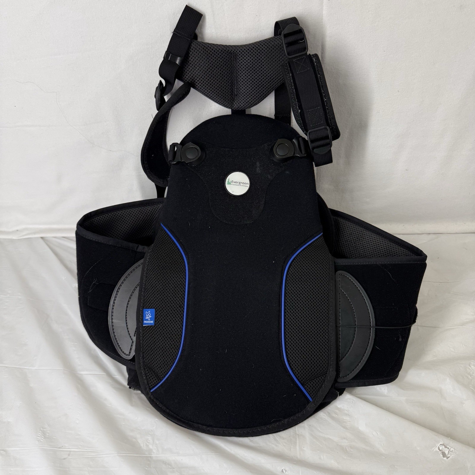 E1 Thuasne SLEEQ MAX SPINAL BACK BRACE 901600 L0640 Universal TLSO W/Sternal Bar