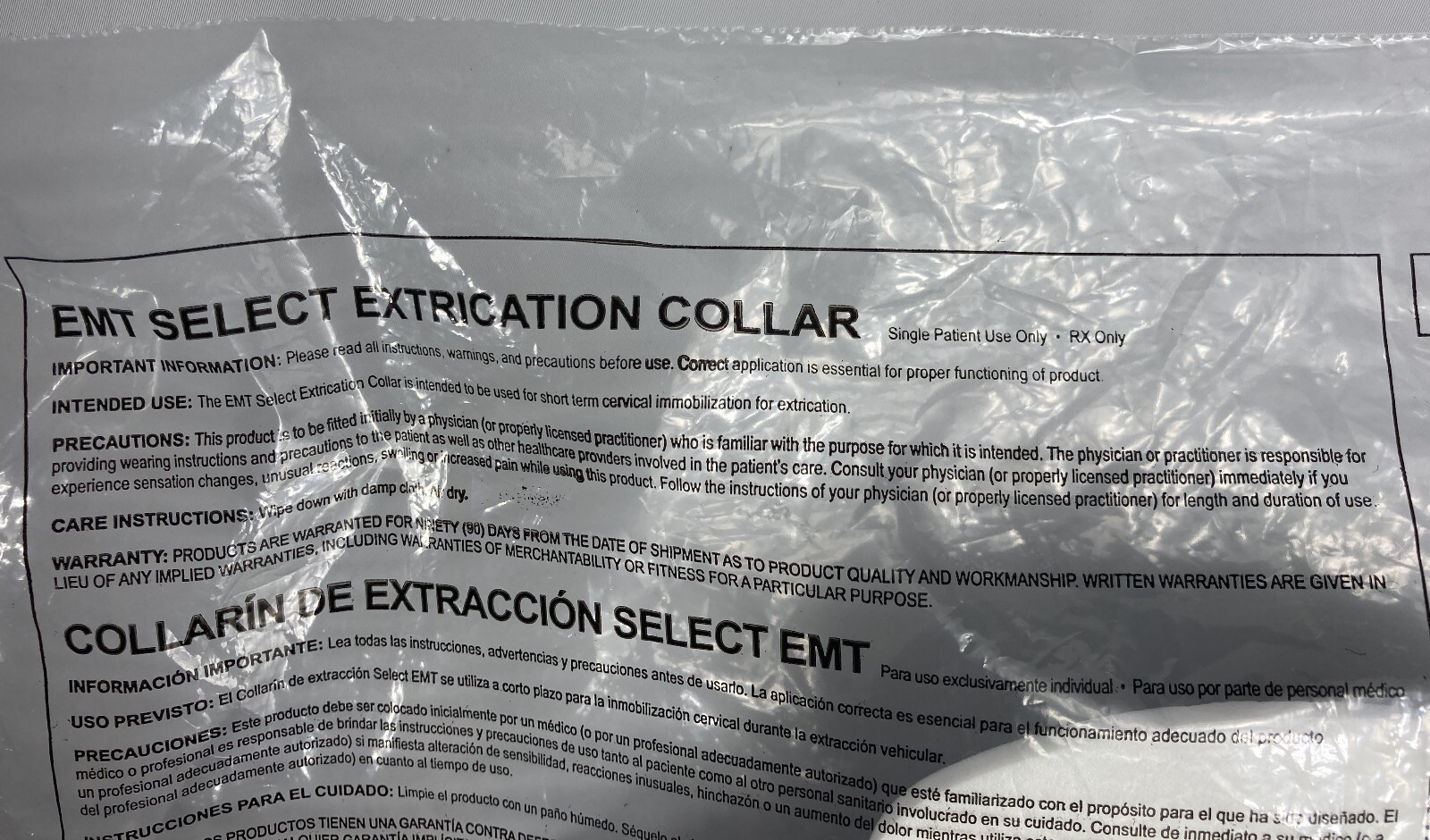 Premier Pro Cervical Collar Adult Extrication Collar 1117PP