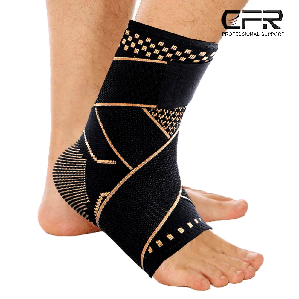Adjustable Ankle Support Brace Wrap Strap Sport Plantar Fasciitis Foot Pain Wrap